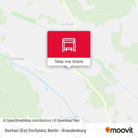 Borken (Ee) Dorfplatz map