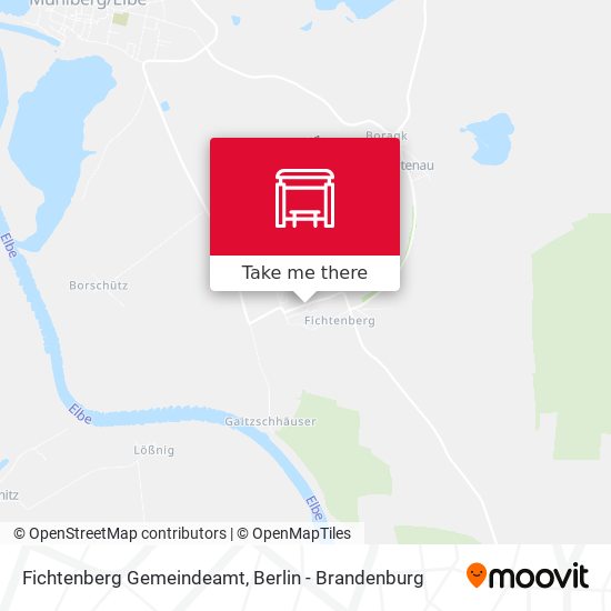 Fichtenberg Gemeindeamt map