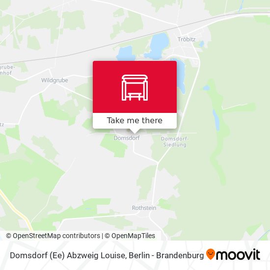 Domsdorf (Ee) Abzweig Louise map