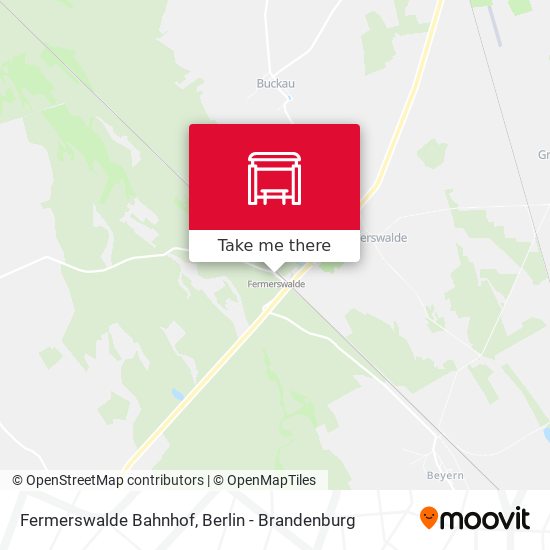 Fermerswalde Bahnhof map