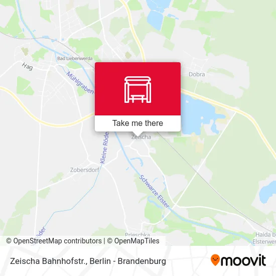 Карта Zeischa Bahnhofstr.