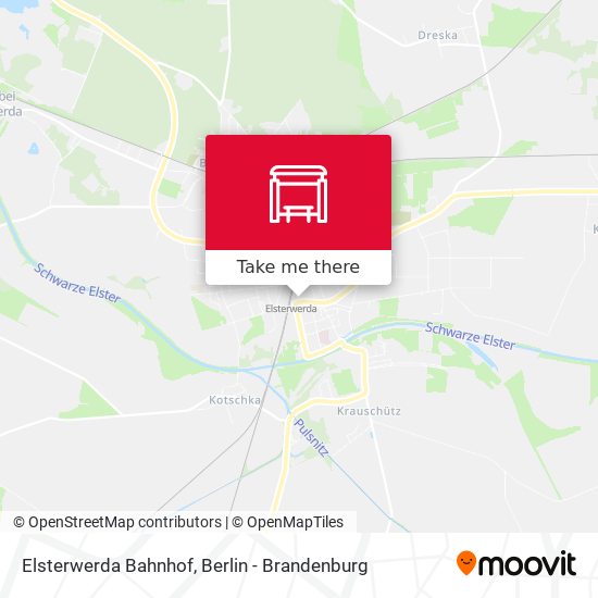 Elsterwerda Bahnhof map