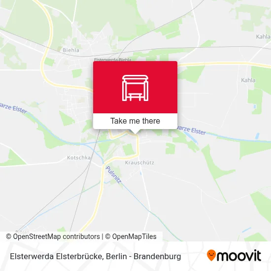 Elsterwerda Elsterbrücke map