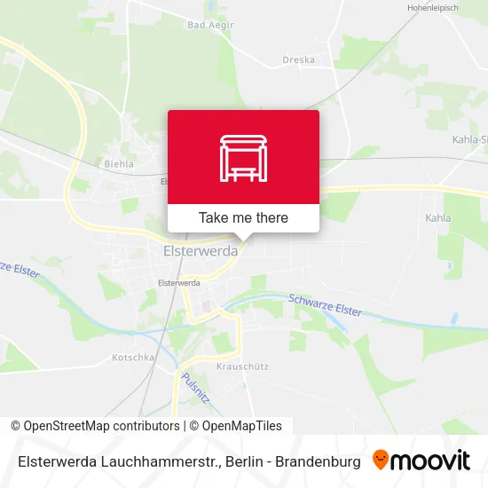 Elsterwerda Lauchhammerstr. map