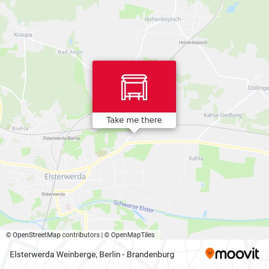 Elsterwerda Weinberge map