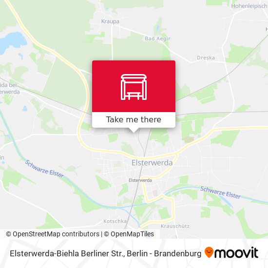 Elsterwerda-Biehla Berliner Str. map