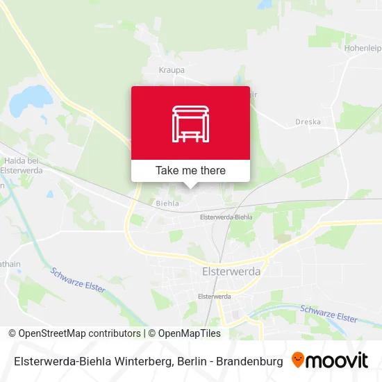 Карта Elsterwerda-Biehla Winterberg
