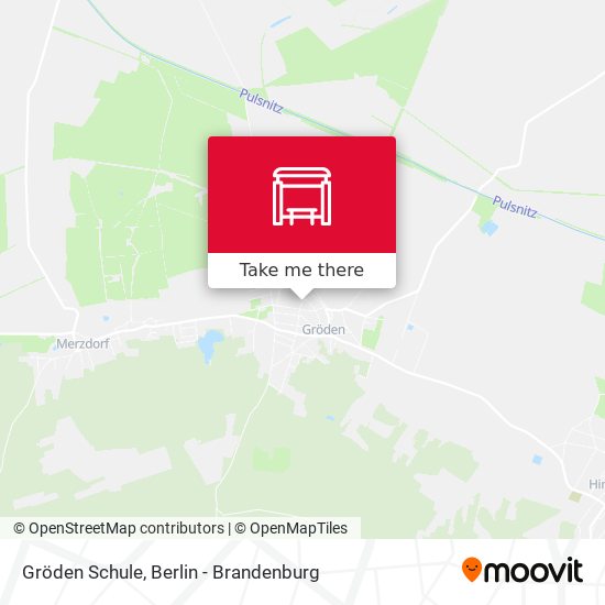 Gröden Schule map