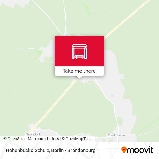 Hohenbucko Schule map