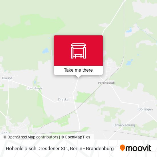 Hohenleipisch Dresdener Str. map