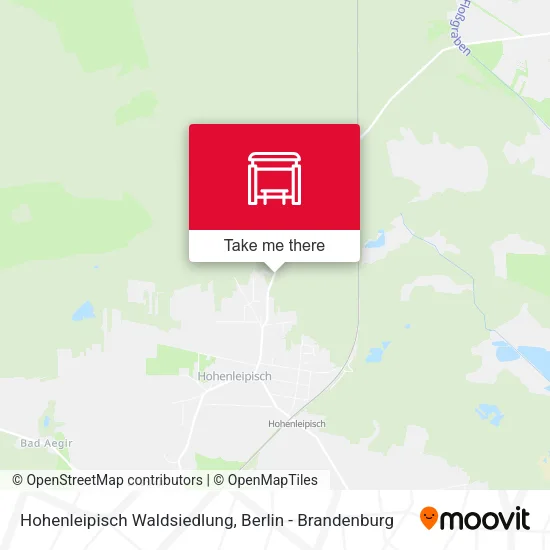 Карта Hohenleipisch Waldsiedlung