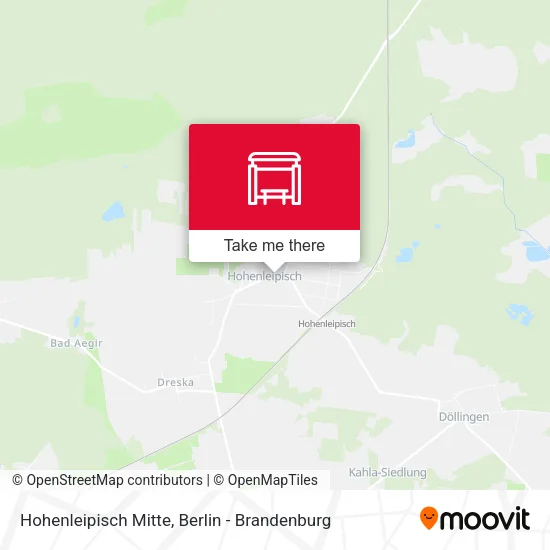 Карта Hohenleipisch Mitte
