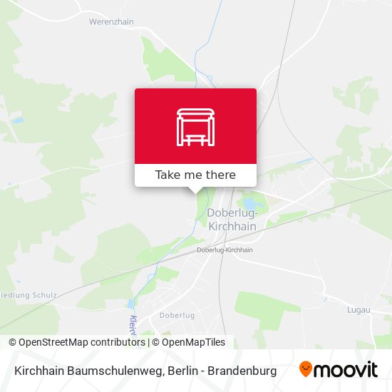 Kirchhain Baumschulenweg map