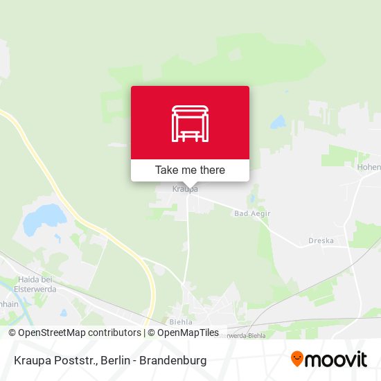 Карта Kraupa Poststr.
