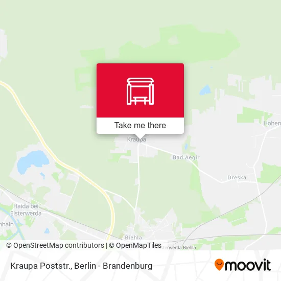Карта Kraupa Poststr.