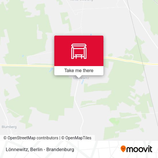 Lönnewitz map