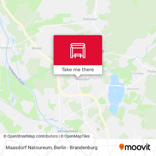 Maasdorf Natoureum map