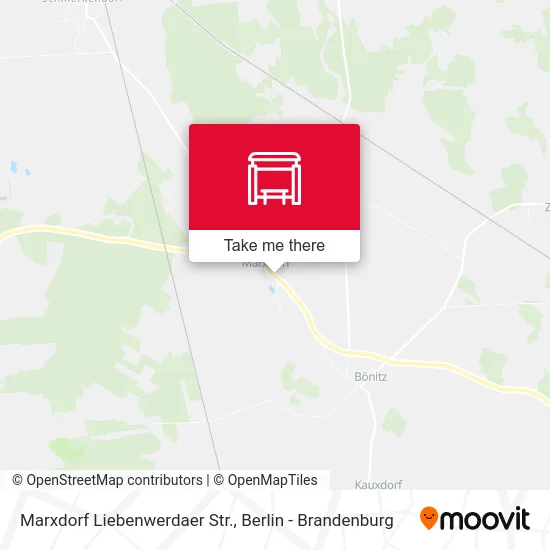 Marxdorf Liebenwerdaer Str. map