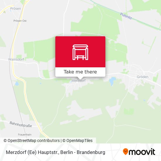 Merzdorf (Ee) Hauptstr. map