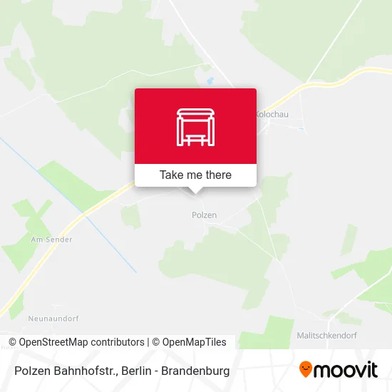 Polzen Bahnhofstr. map