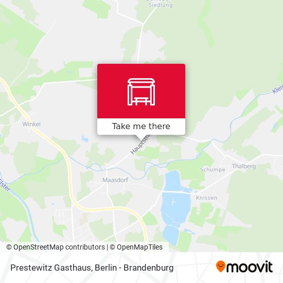 Prestewitz Gasthaus map