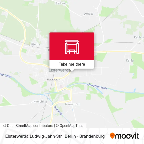 Карта Elsterwerda Ludwig-Jahn-Str.