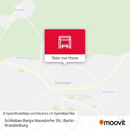 Schlieben Berga Naundorfer Str. map