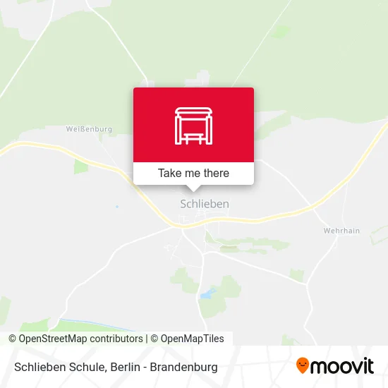Schlieben Schule map