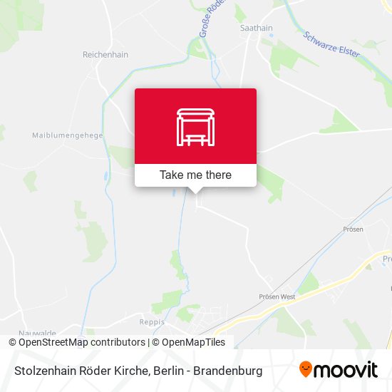 Stolzenhain Röder Kirche map