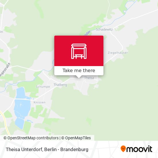 Theisa Unterdorf map