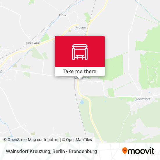 Wainsdorf Kreuzung map