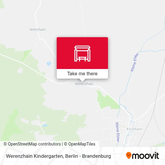 Werenzhain Kindergarten map