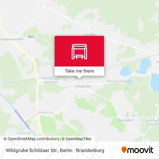 Карта Wildgrube Schildaer Str.