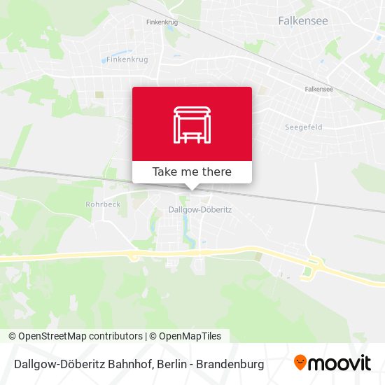 Dallgow-Döberitz Bahnhof map