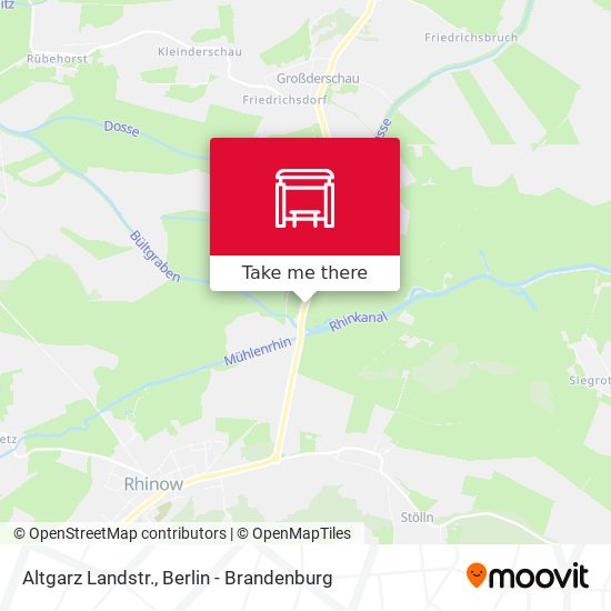 Altgarz Landstr. map