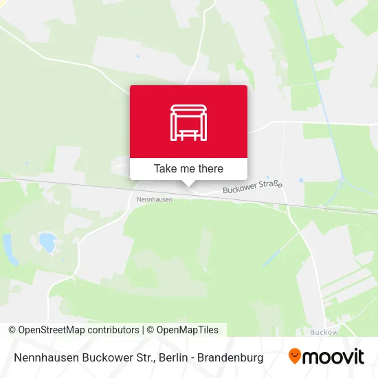 Карта Nennhausen Buckower Str.