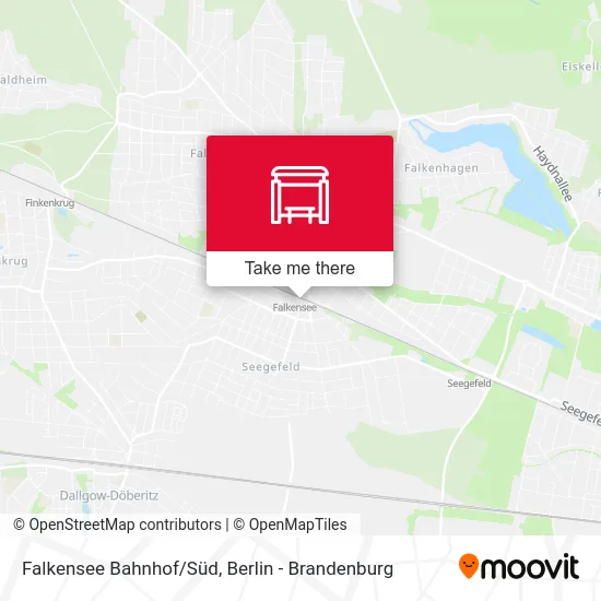 Falkensee Bahnhof/Süd map