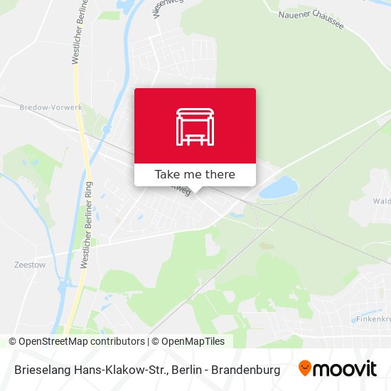 Brieselang Hans-Klakow-Str. map