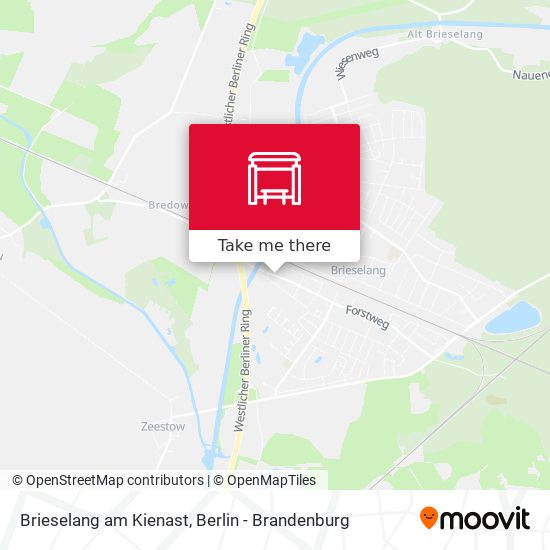 Brieselang am Kienast map