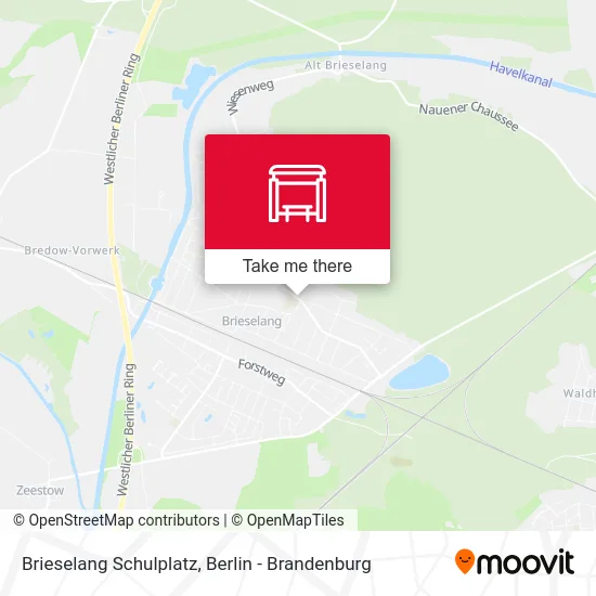 Brieselang Schulplatz map