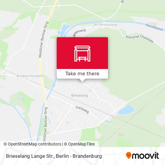 Brieselang Lange Str. map