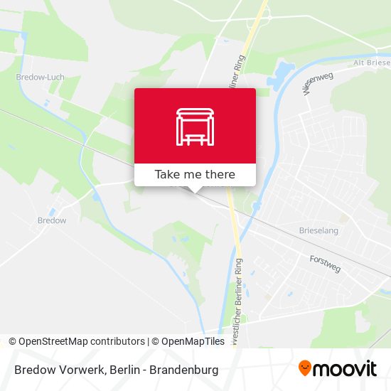 Bredow Vorwerk map