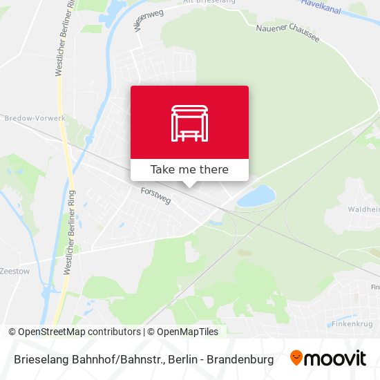 Brieselang Bahnhof/Bahnstr. map