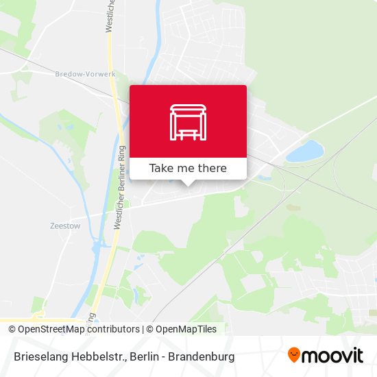 Brieselang Hebbelstr. map