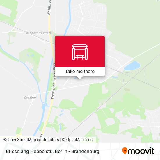 Карта Brieselang Hebbelstr.