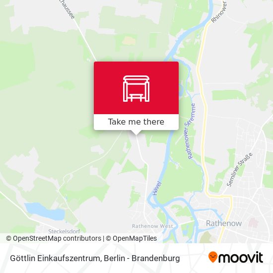Göttlin Einkaufszentrum map