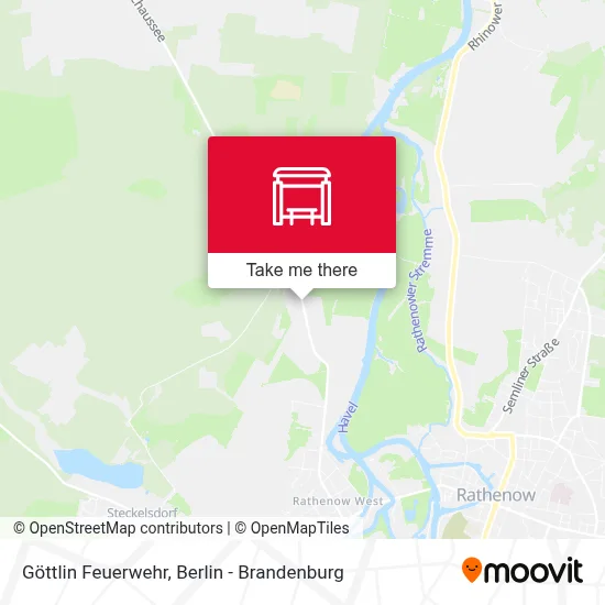 Göttlin Feuerwehr map