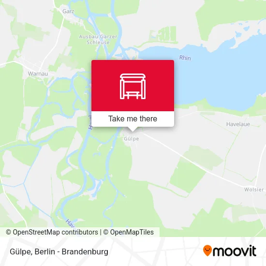 Карта Gülpe