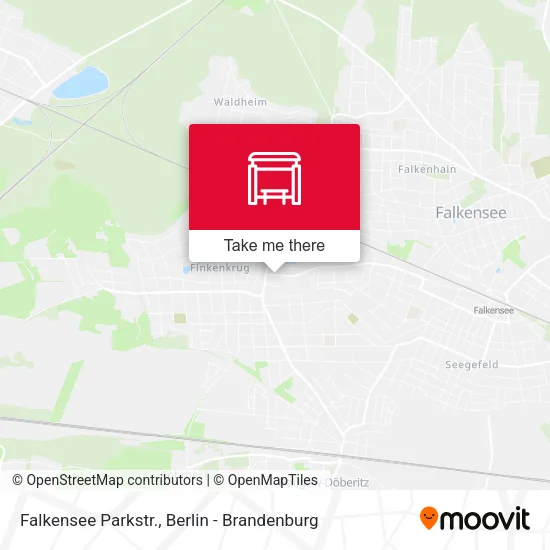Карта Falkensee Parkstr.