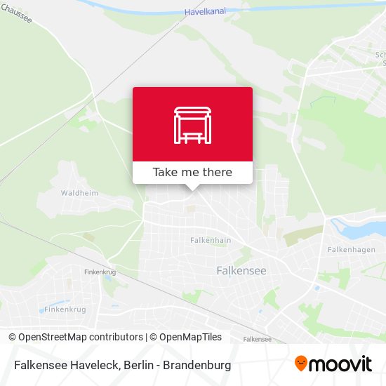 Falkensee Haveleck map